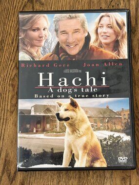 Hachi A Dogs Tale 2009 Movie DVD Family Drama Richard Gere Joan Allen Pre-Owned